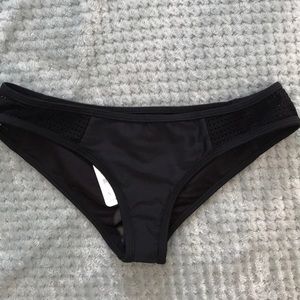 black mesh bikini bottoms beach riot